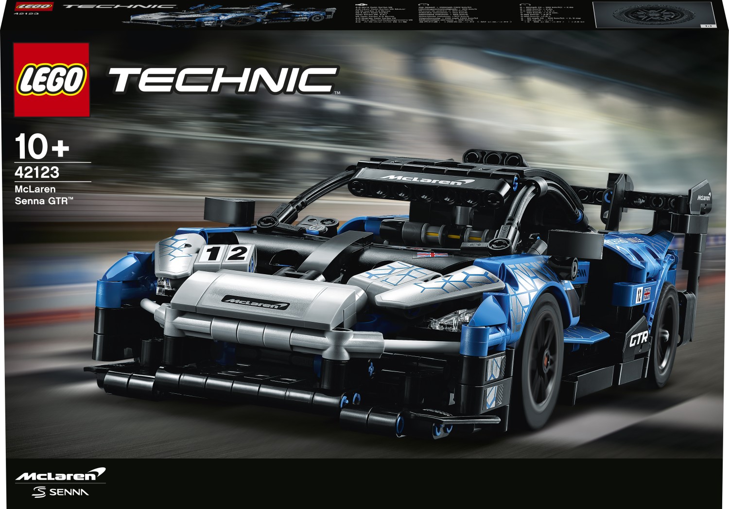 LEGO Poškozené - LEGO® McLaren Senna GTR™ 42123