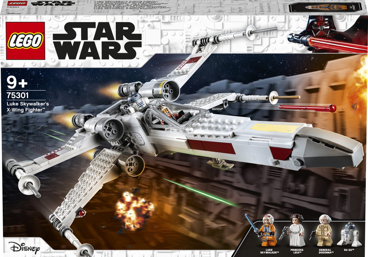 LEGO Poškozené - LEGO® Stíhačka X-wing™ Luka Skywalkera 75301