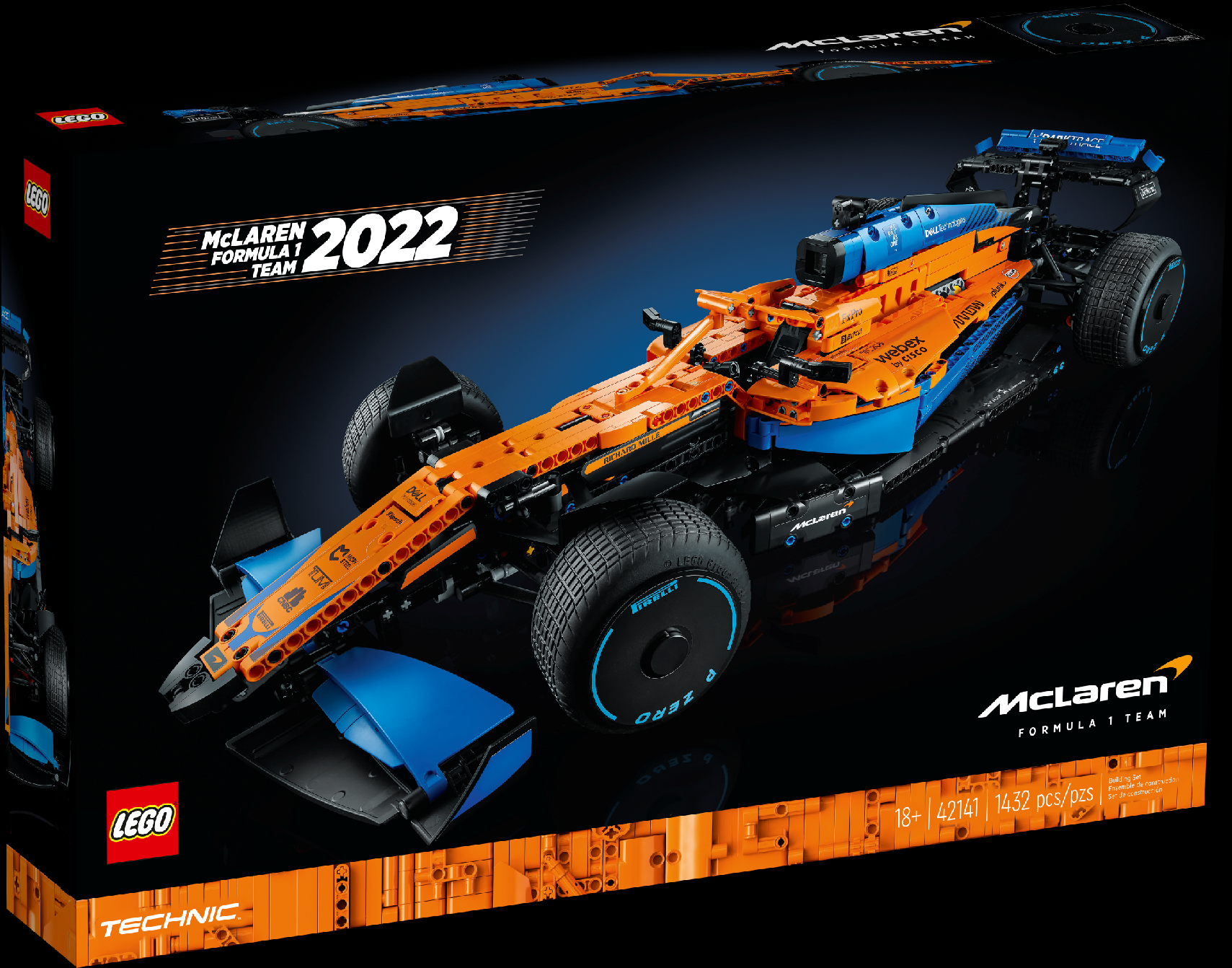 LEGO Poškozené - LEGO® Závodní auto McLaren Formule 1 42141