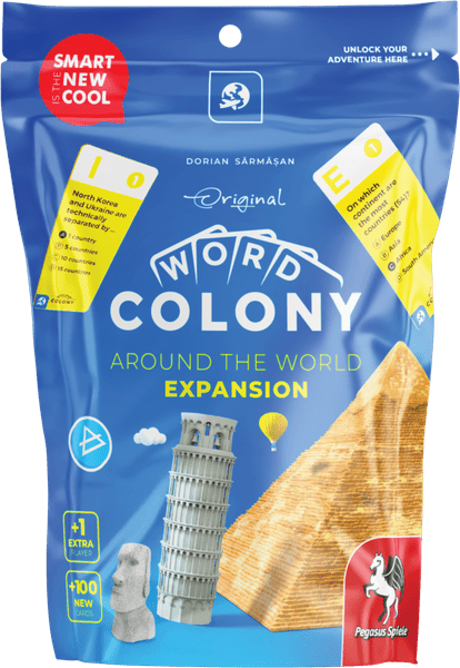 Pegasus Spiele Word Colony: Around the World EN EN