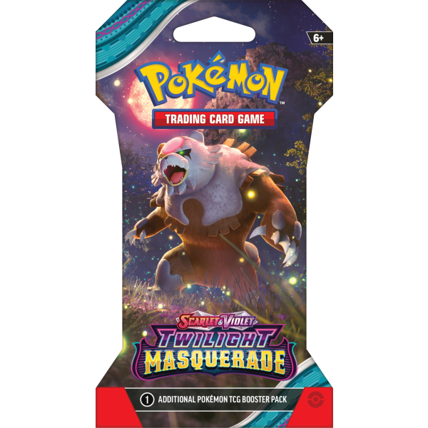 Pokémon TCG: SV06 Twilight Masquerade - 1 Blister Booster