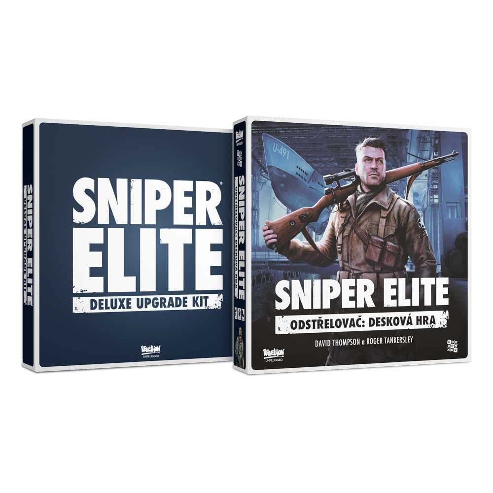 REXhry Sniper Elite – Odstřelovač: Desková hra – Deluxe verze (Sniper Elite: The Board Game - Deluxe verze CZ)