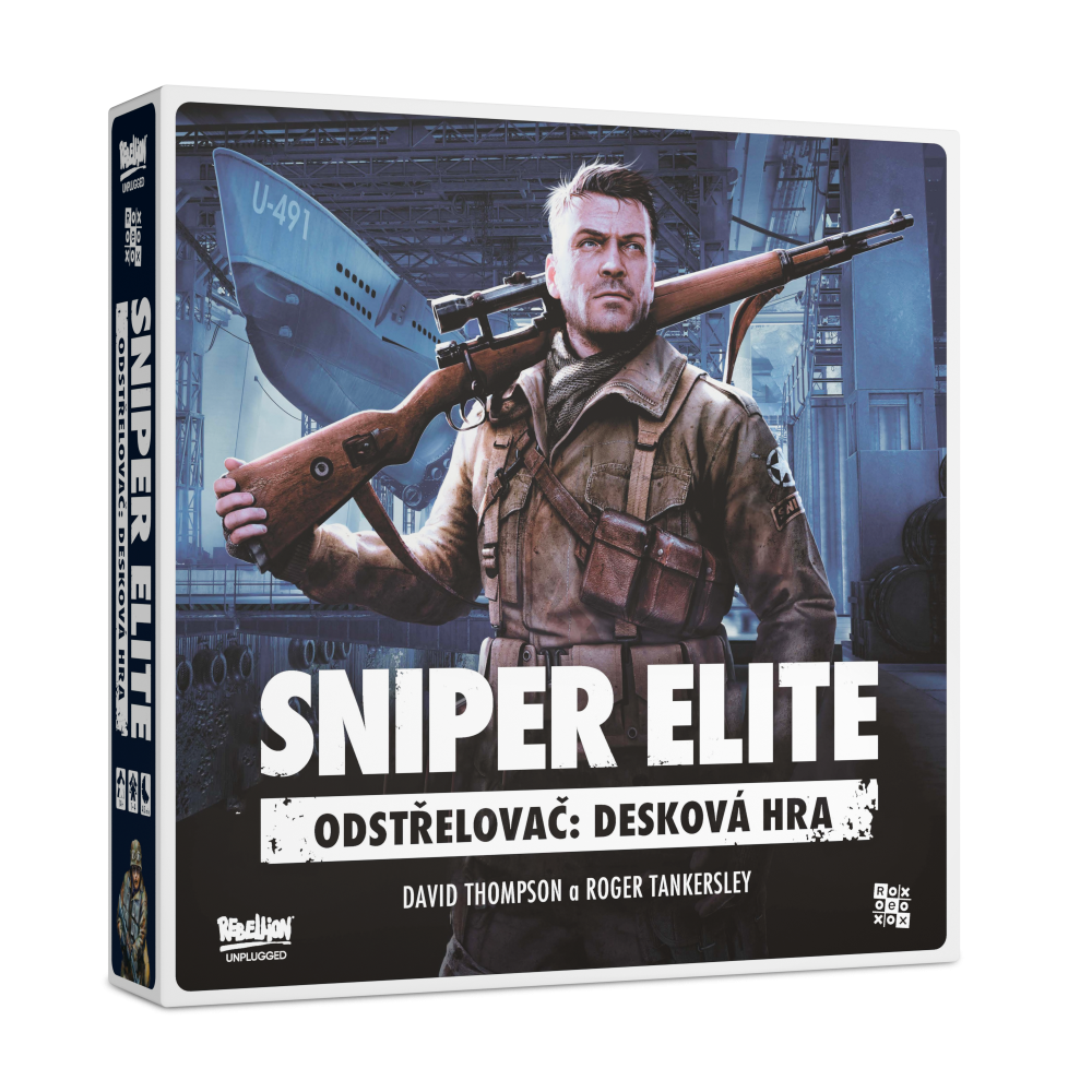 REXhry Sniper Elite – Odstřelovač: Desková hra (Sniper Elite: The Board Game CZ)
