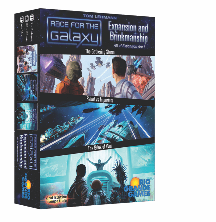 Rio Grande Games Race for the Galaxy: Expansion and Brinkmanship EN