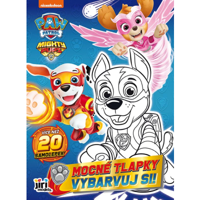 Vybarvuj si! Tlapková patrola Mocné tlapky