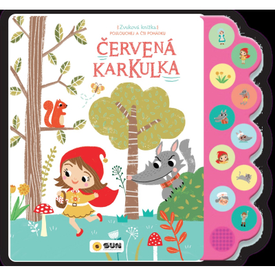 Zvuková knížka Poslouchej a čti pohádku - Červená Karkulka