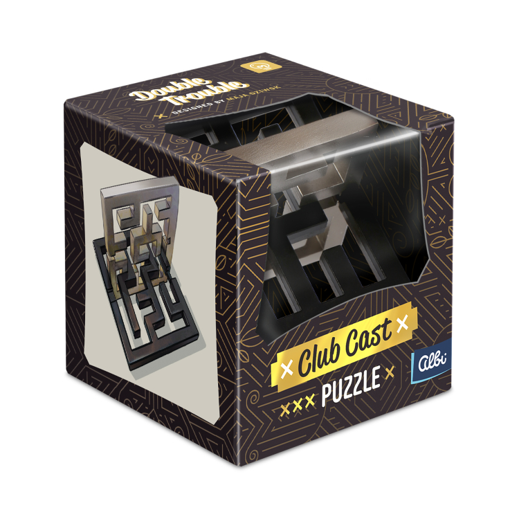 Albi Hlavolam Puzzle Club Cast - Double Trouble