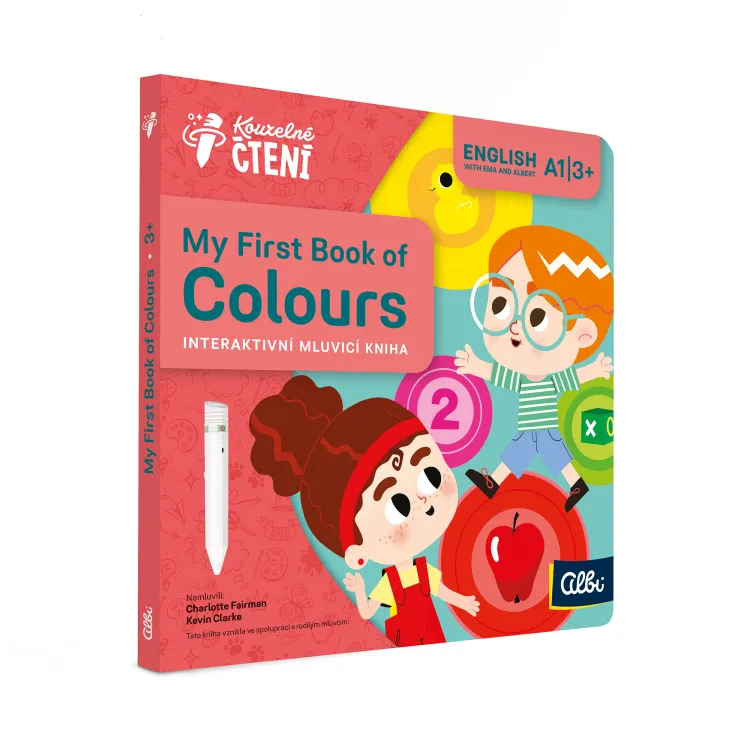 Albi Kniha My First Book of Colours (Kouzelné čtení)