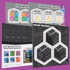 Arkus Games Shelfie Stacker Deluxe Deliveries Deskovkáři rozšíření a deluxe komponenty (EN)