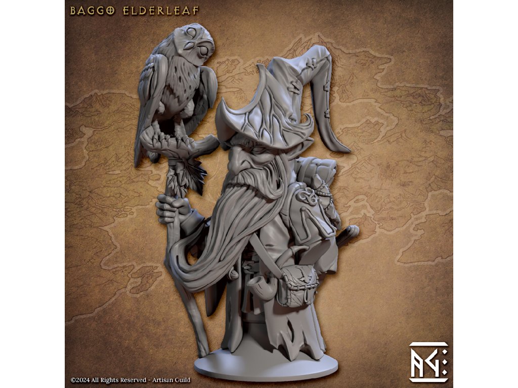 Artisan Guild Baggo Elderleaf (bust) Deeproot Lurikeens