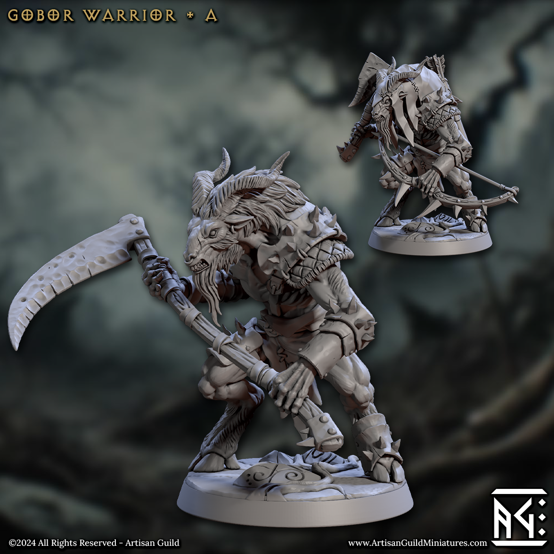 Artisan Guild Beastmen - Gobor Warrior A Rise of Beastmen