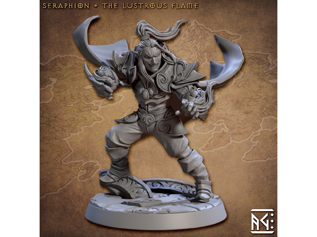 Artisan Guild Elf - Seraphion the Lostrous Flame Noble Alfar