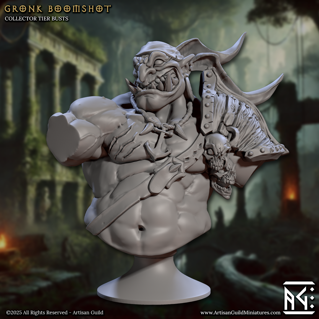 Artisan Guild Gronk Boomshot (bust) Veiled Sisterhood