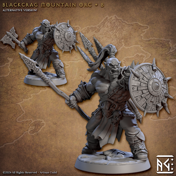 Artisan Guild Orc - Blackrog Mountain Orc B Blackrog Orc