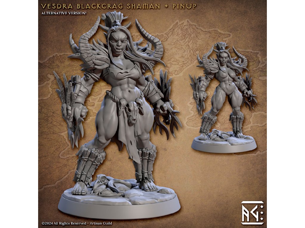Artisan Guild Orc - Vesdra - Blackcrag Shaman Orc Barbarians