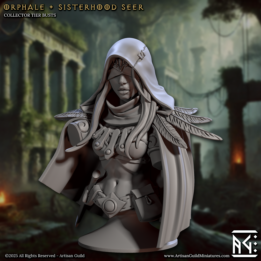 Artisan Guild Orphale - Sisterhood Seer (bust) Veiled Sisterhood
