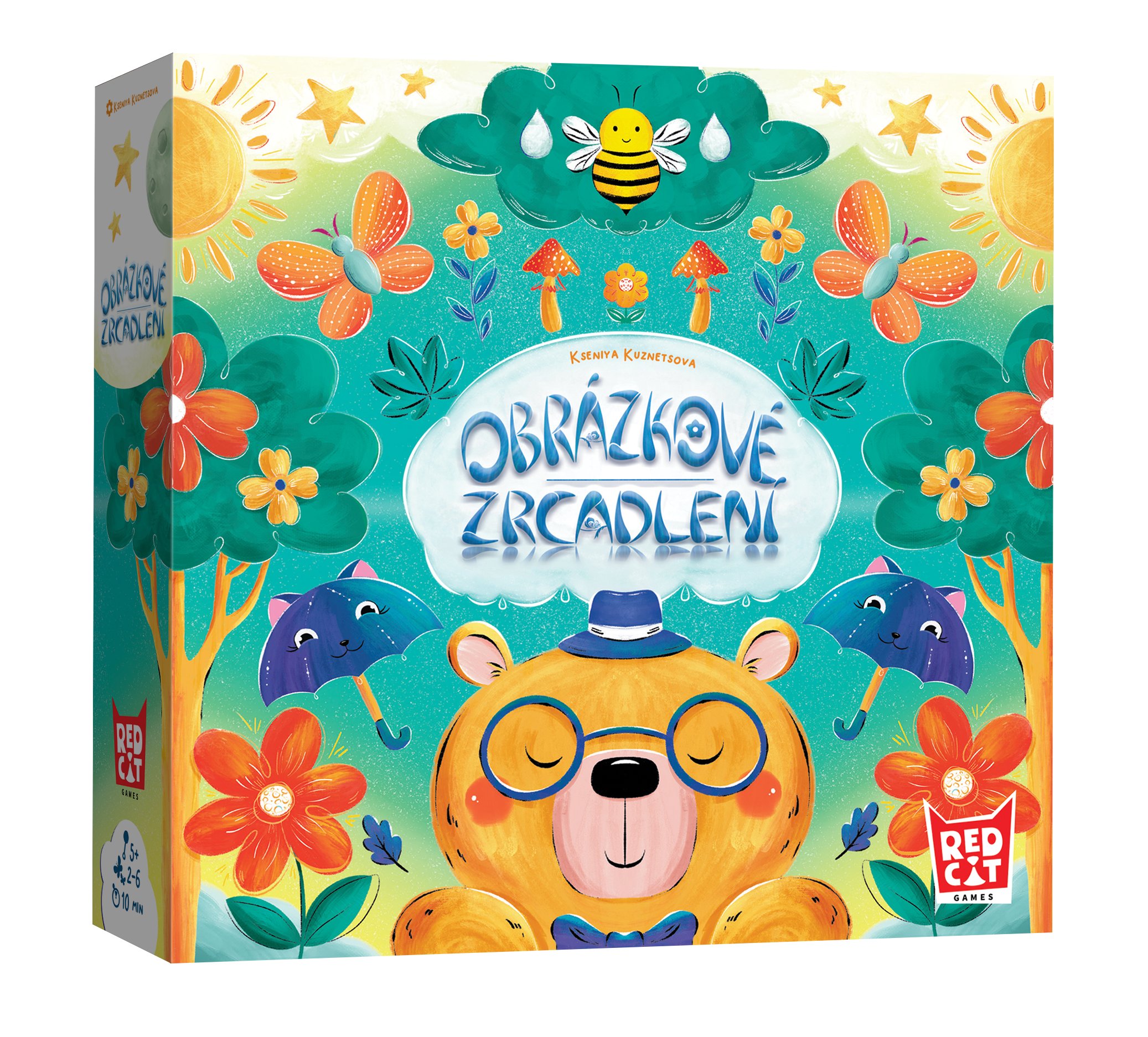 Asmodee Czech Republic Obrázkové zrcadlení (Half-and-Seek CZ/SK)
