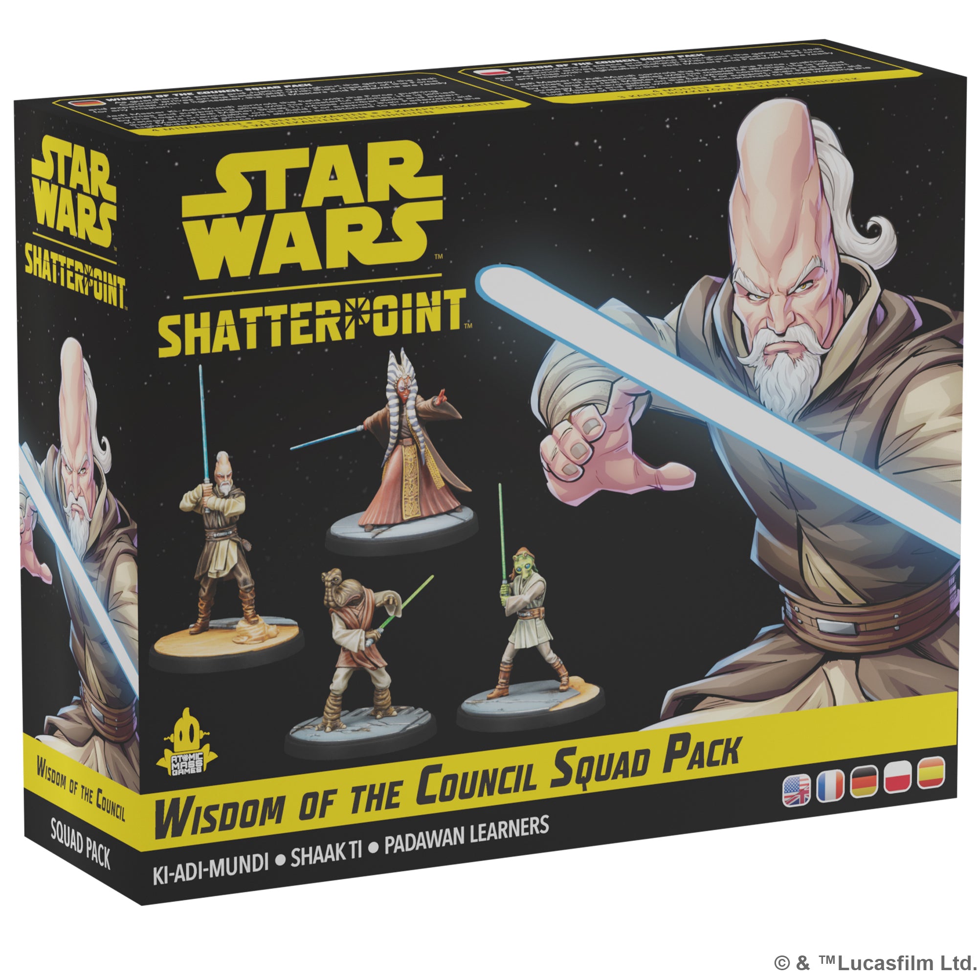 Atomic Mass Games Star Wars: Shatterpoint - Wisdom of the Council - EN/FR/DE/PL/ES