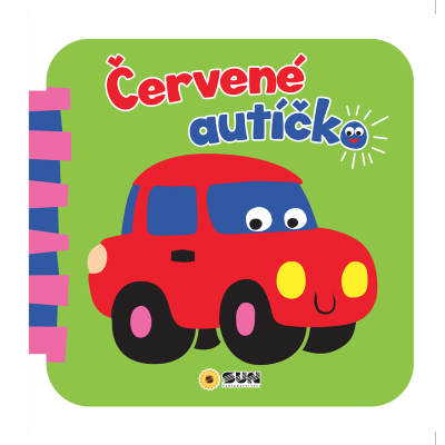 Červené autíčko - Hurá do vody - Knížka do vany