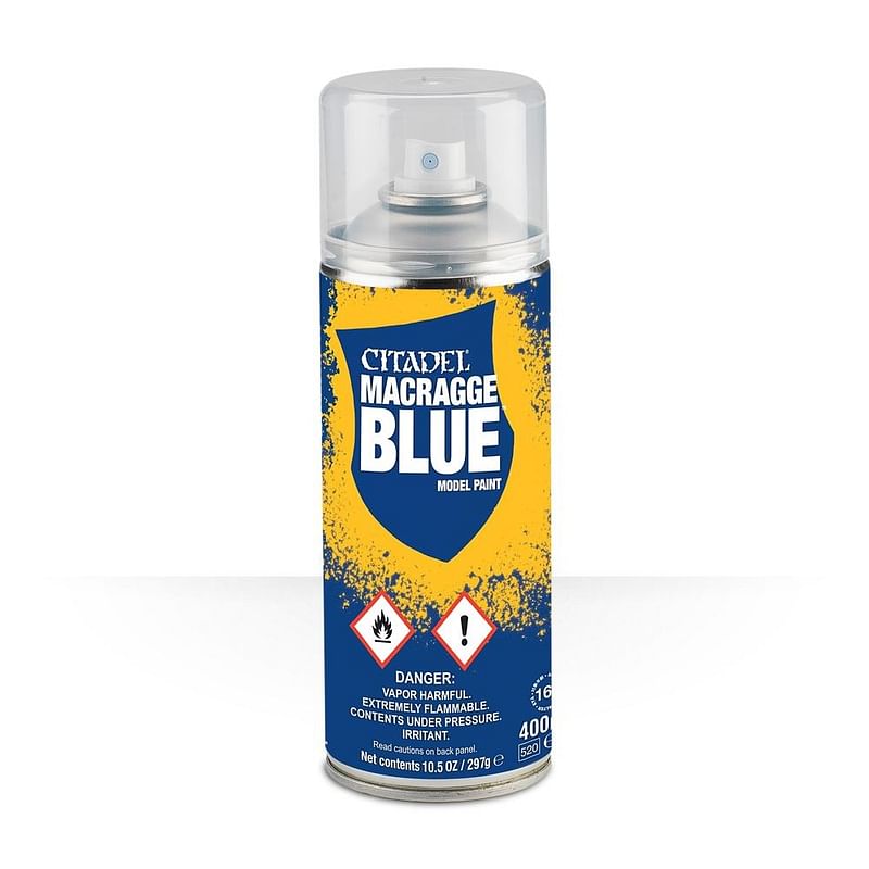 Citadel BEZ VÍČKA - Games Workshop - Macragge Blue - Spray Smooth Matt 400ml