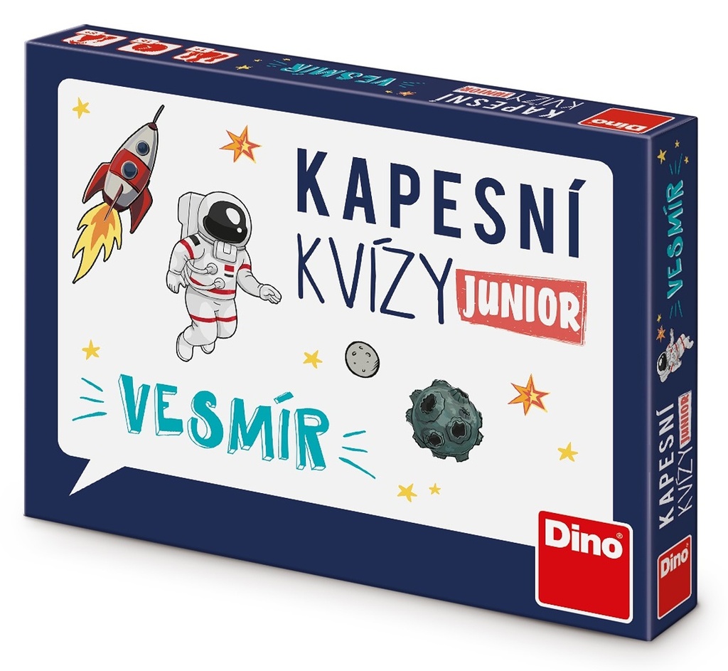 Dino Kapesní kvízy junior – Vesmír
