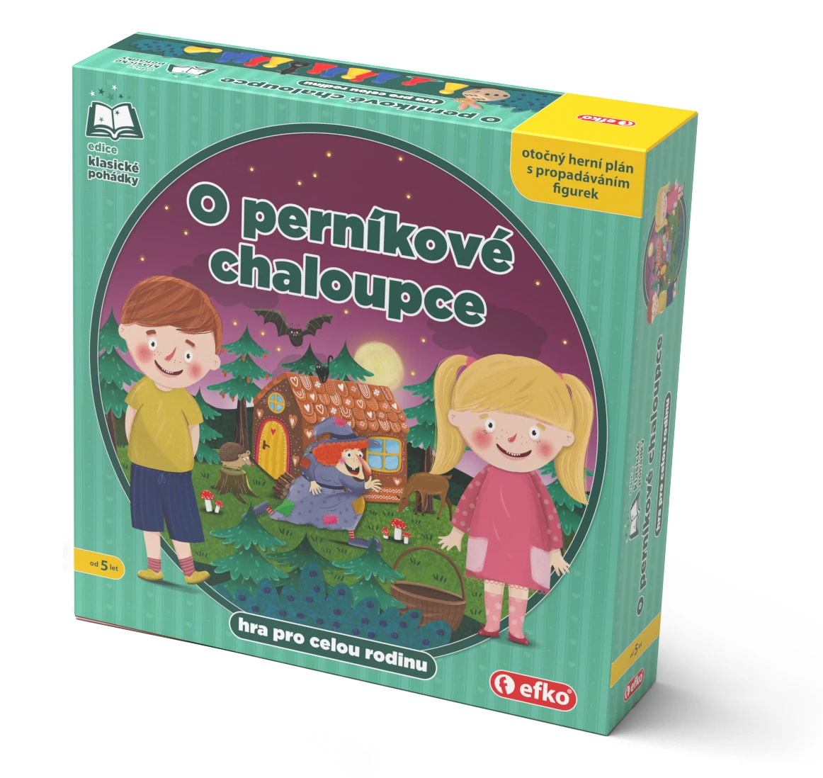 Efko O perníkové chaloupce - desková rodinná hra