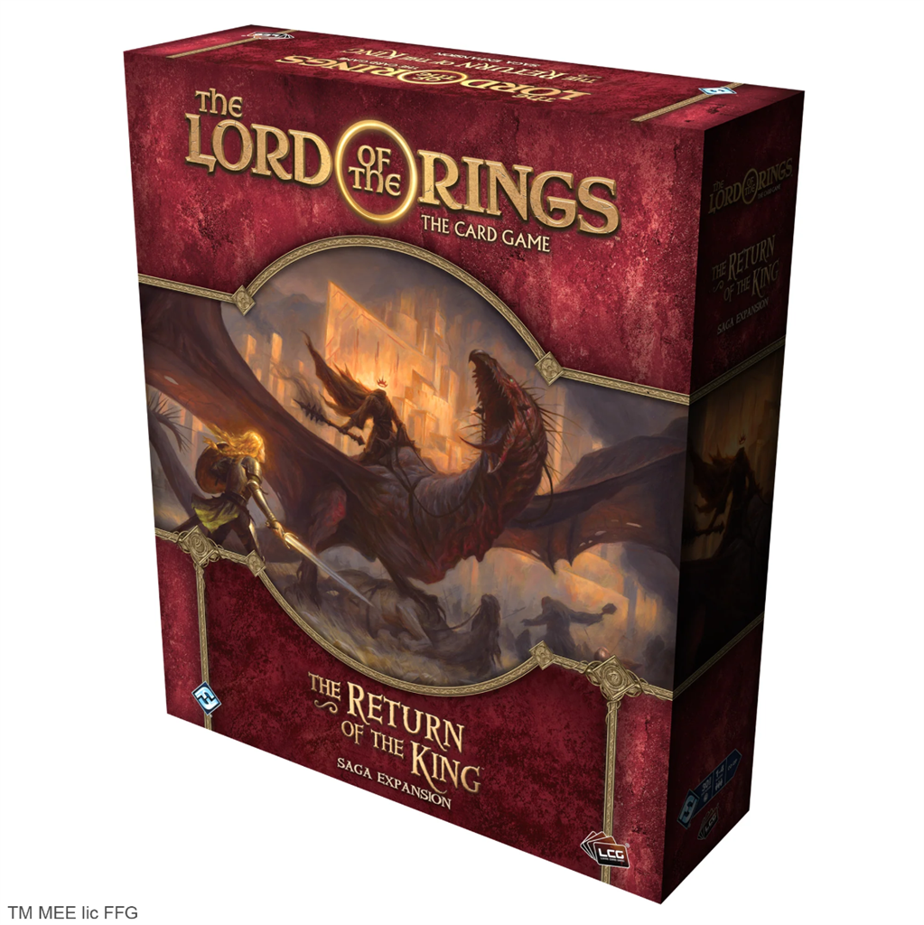Fantasy Flight Games Lord of the Rings: The Card Game Return of the King Saga Expansion - EN Pán prstenů: karetní hra - Návrat krále