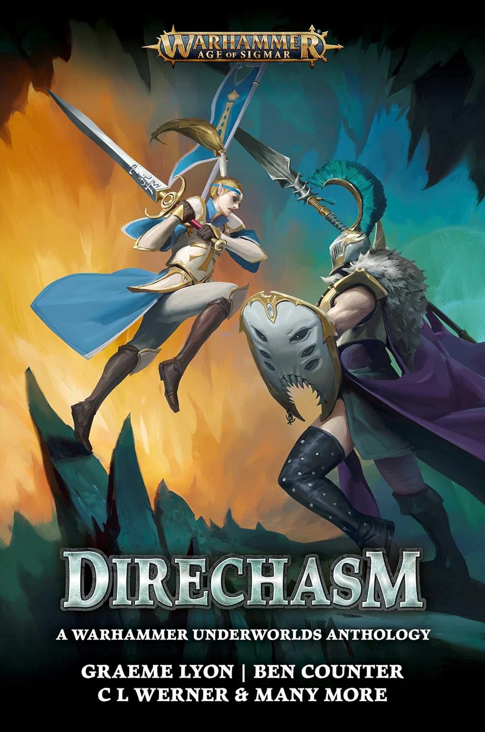 Games Workshop Black Library: Warhammer: Age of Sigmar – Direchasm – A Warhammer Underworlds Anthology (brožovaná)