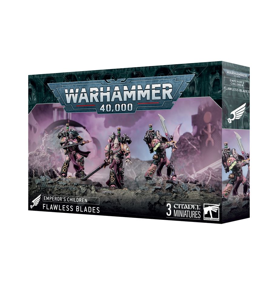Games Workshop Warhammer 40000: Emperor's Children: Flawless Blades