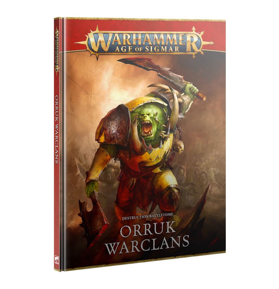Games Workshop Warhammer: Age of Sigmar – Destruction Battletome – Orruk Warclans (Warhammer 40000: Art book)