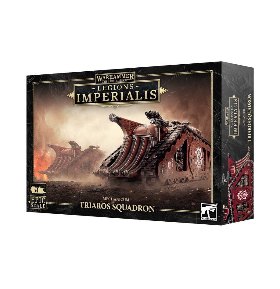 Games Workshop Warhammer: The Horus Heresy – Legions Imperialis – Mechanicum Triaros Squadron