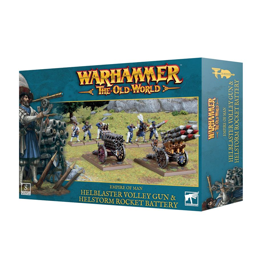 Games Workshop Warhammer: The Old World - Helblaster Volley Gun & Helstorm Rocket Battery