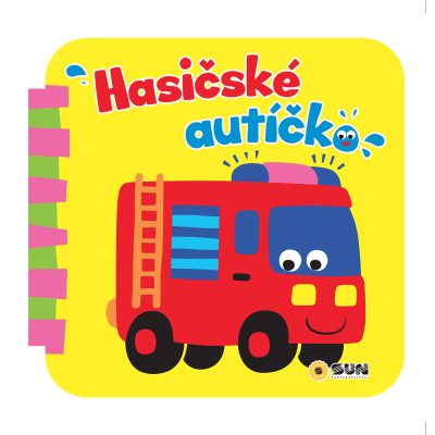 Hasičské autíčko - Hurá do vody - Knížka do vany