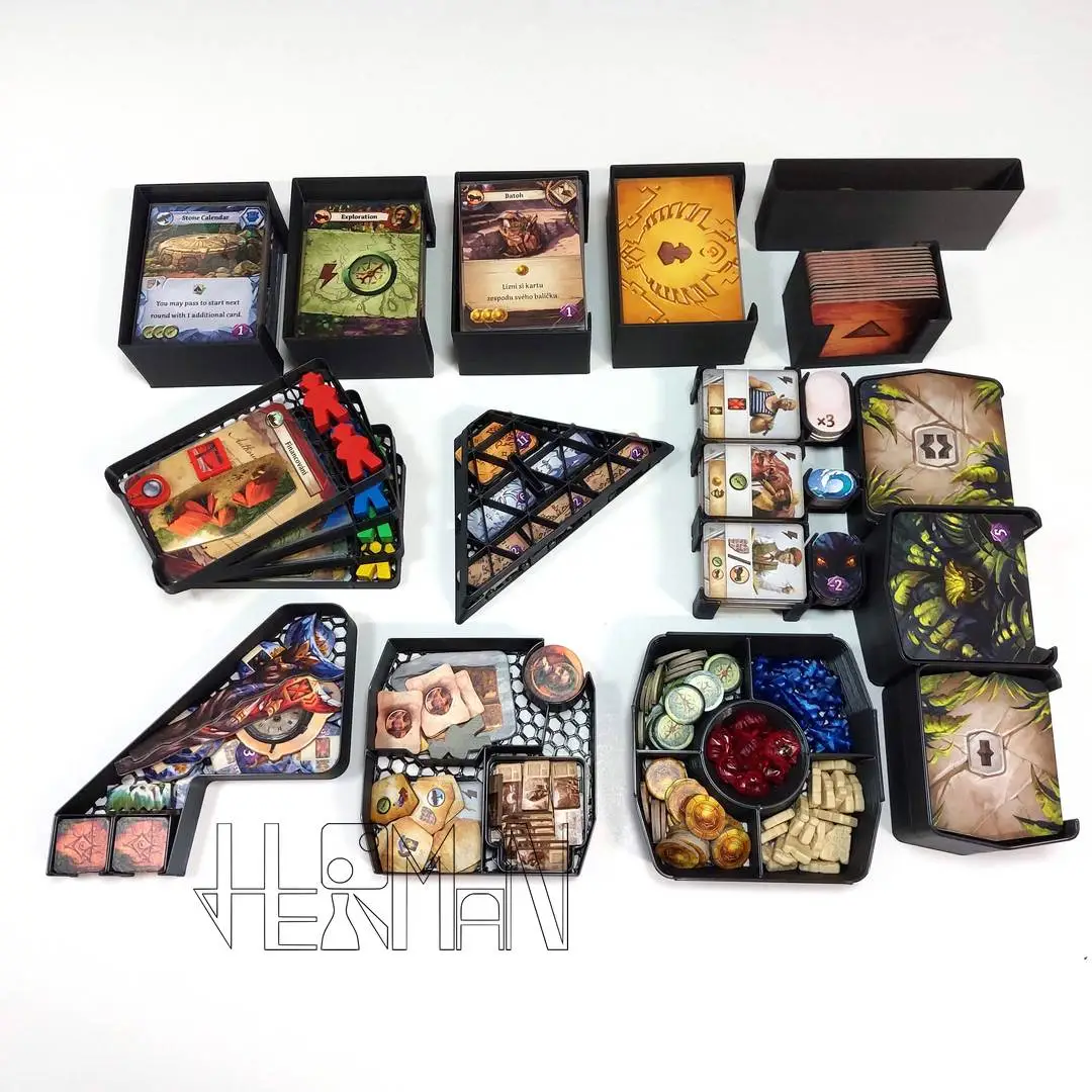 Inserty HERMAN Insert: Arnak + Velitelé expedic + Po stopách expedice (INS14V2) NENÍ HRA! Insert: Lost Ruins of Arnak + Expedition Leaders + The Missing Expedition
