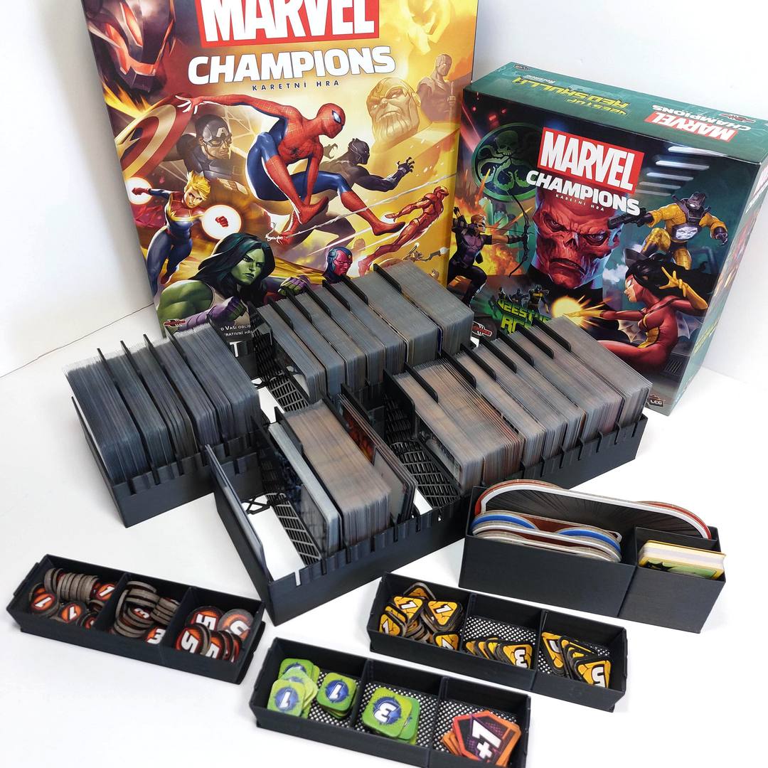 Inserty HERMAN Insert: Marvel Champions: Karetní hra NENÍ HRA! Insert: Marvel Campions