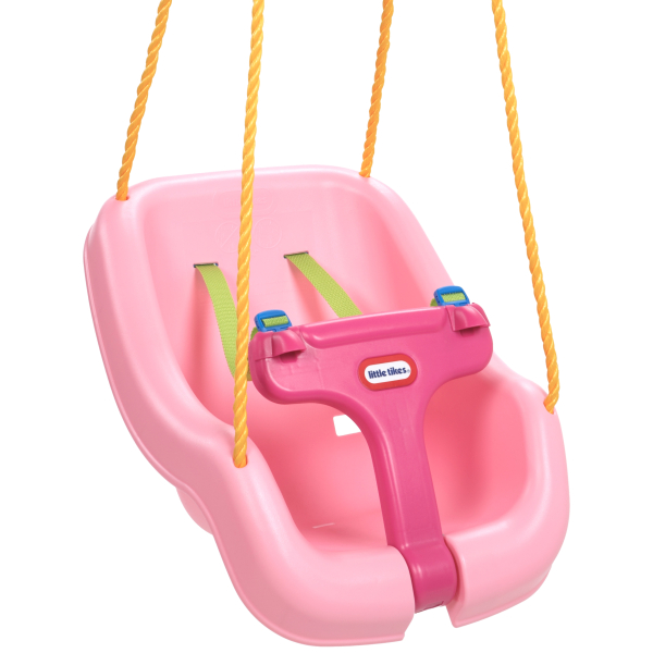 Little Tikes Dětská houpačka 2v1 -  růžová