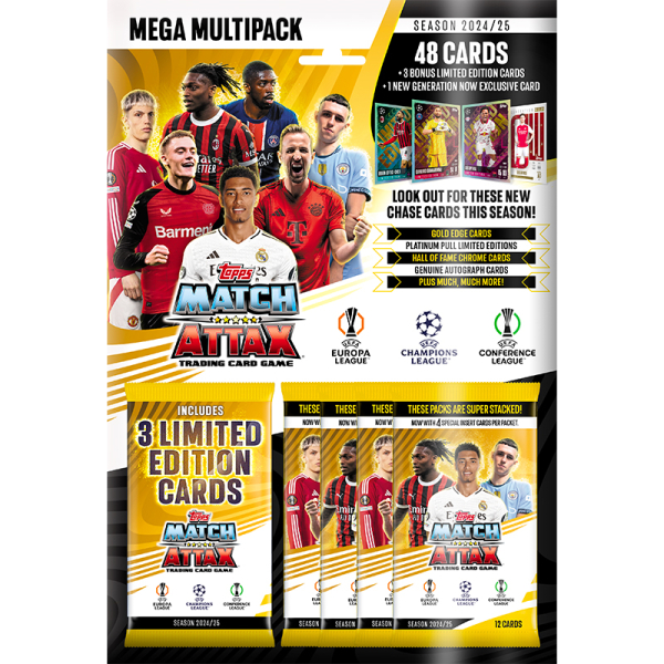 Match Attax UEFA Champions League 2024/2025 Edition Trading Card Mega Multipack