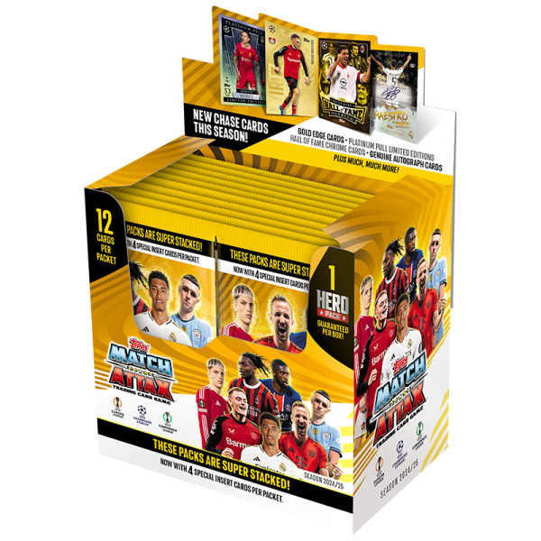 Match Attax UEFA Champions League 2024/2025 Edition Trading Card Packet