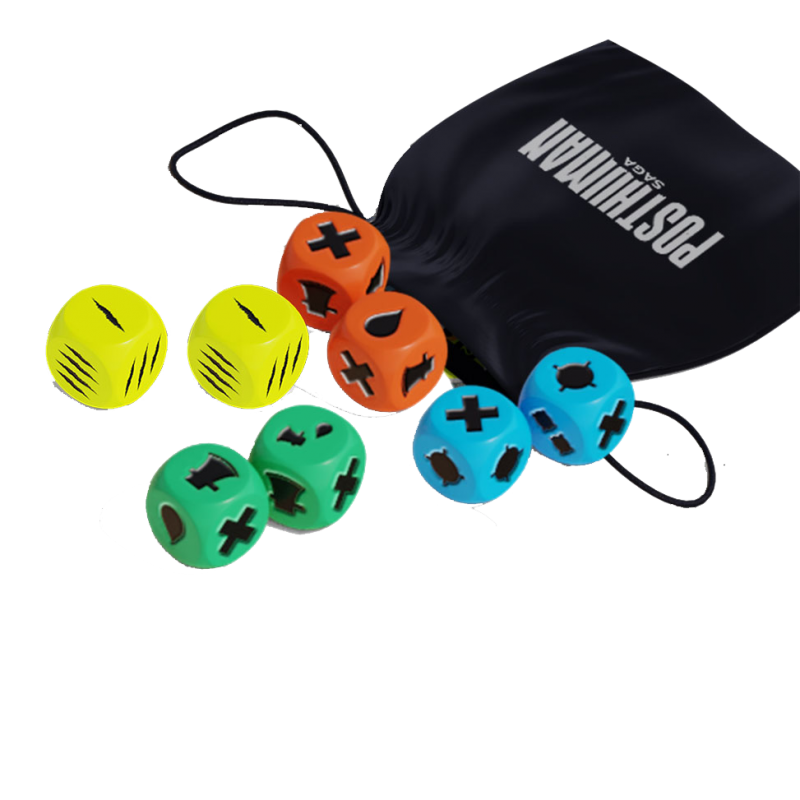 Mighty Boards Posthuman Saga : Dice