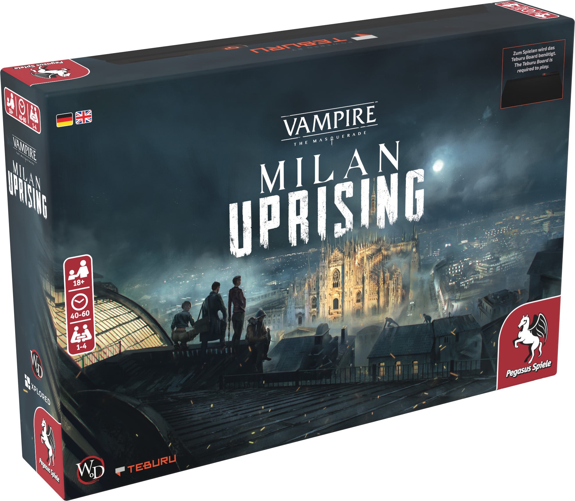 Pegasus Spiele Poškozené - Teburu: Vampire: The Masquerade – Milan Uprising