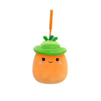 Plyšová klíčenka Squishmallows  Mrkev - Caroleena