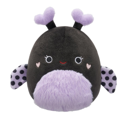 Plyšový mazlíček Squishmallows Černá beruška - Citlalli