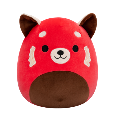 Plyšový mazlíček Squishmallows  Panda červená - Cici