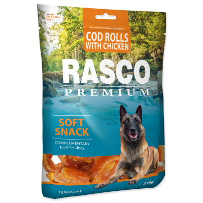 Pochoutka Rasco Premium treska obalená kuřecím