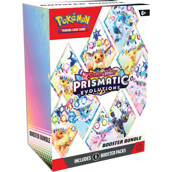 Pokémon TCG: SV8.5 Prismatic Evolutions - Booster Bundle Display