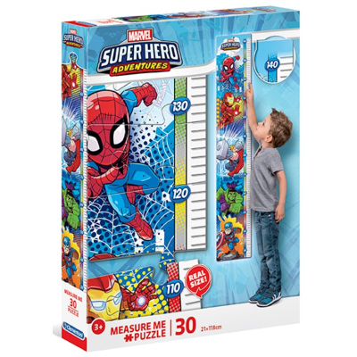 Puzzle Maxi double fun 30 dílků Superhrdinové