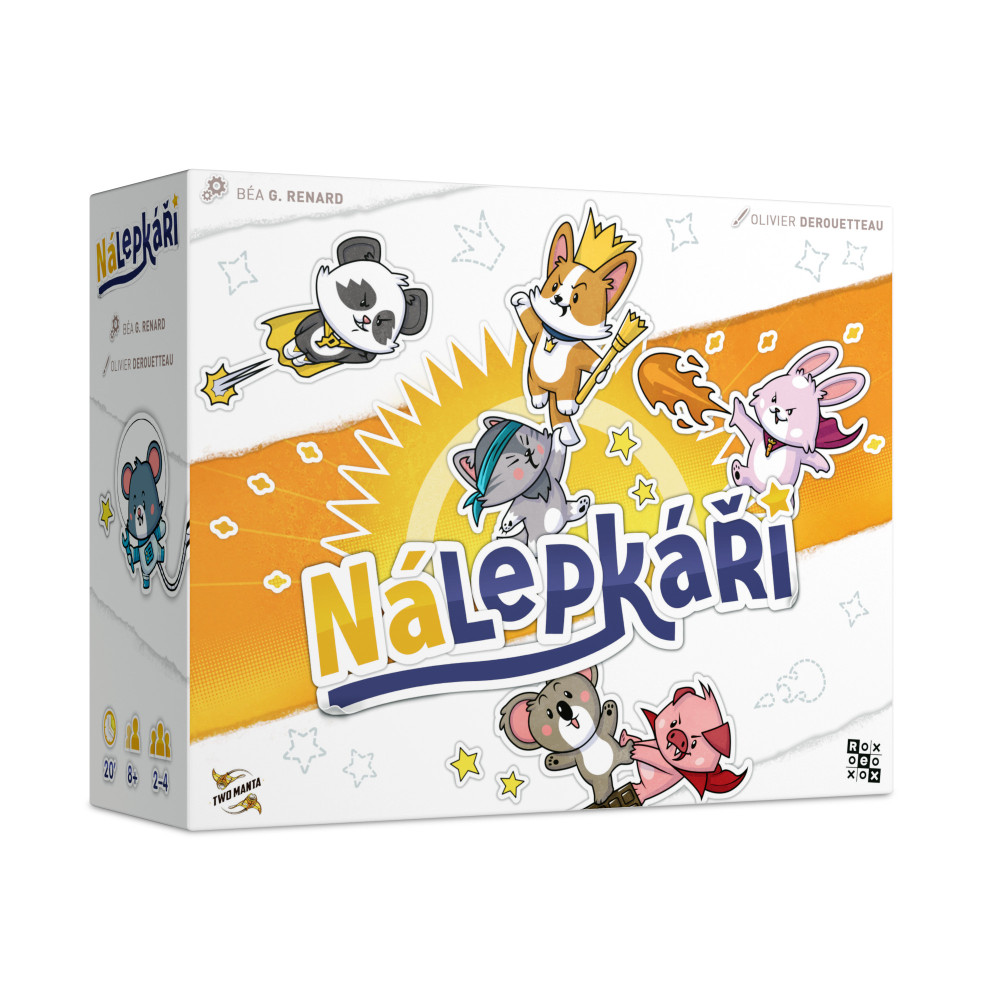 REXhry Nálepkáři + promo (Stickers + promo CZ)