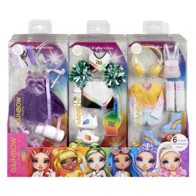 Rainbow High Fashion set