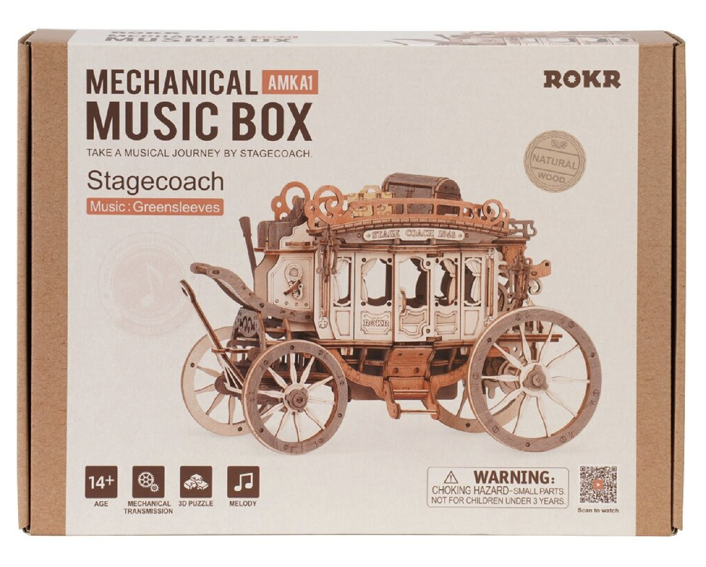 RoboTime Puzzle: Dostavník (3D hrací skládačka)
