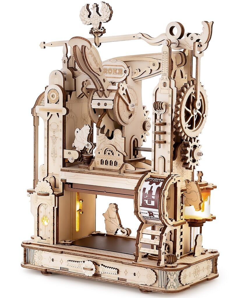 RoboTime Puzzle: Tiskařský lis (3D hrací skládačka)